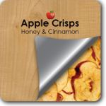 Apple honey and cinnamon crisps