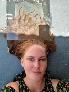 Cyanotype Hair - In Progress