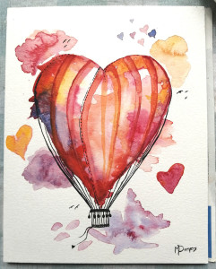 Water Colour - Love on the Run
