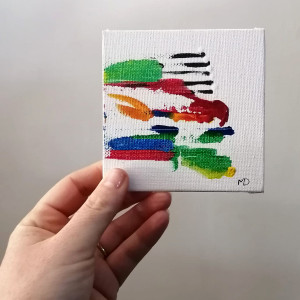 Abstract Mini Art Acrylic